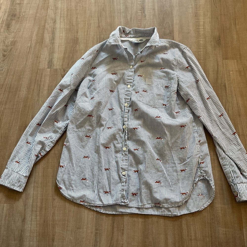 Old navy fox blouse